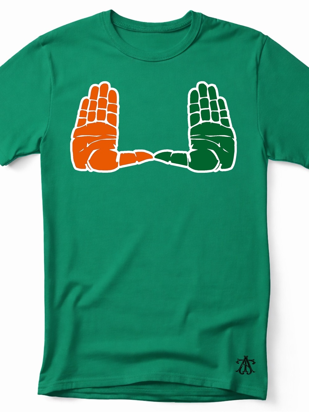 The "U" Miami Hurricanes Football T-Shirt - Adult & Kids sizes